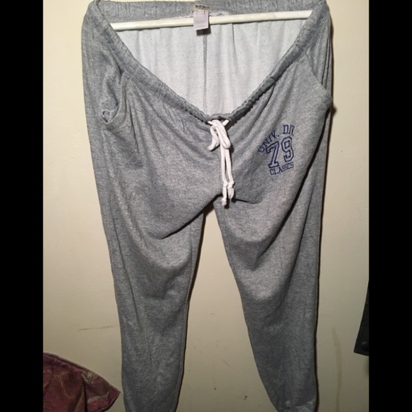 Blue Crush Grey Sweats - Picture 1 of 2